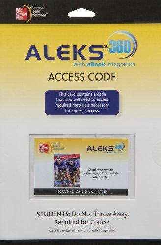 aleks 360|aleks 360 access card.